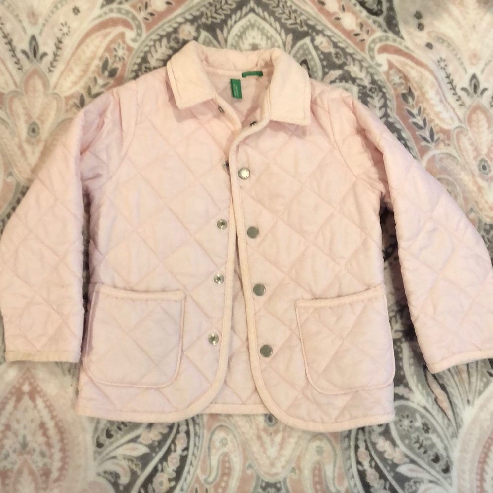 Girls Benetton quilted jacket